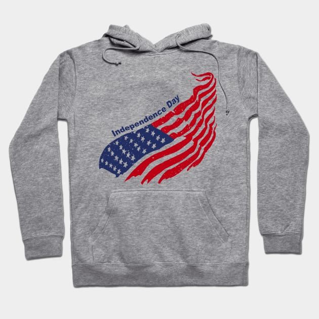 Independence Day Hoodie by barmalisiRTB